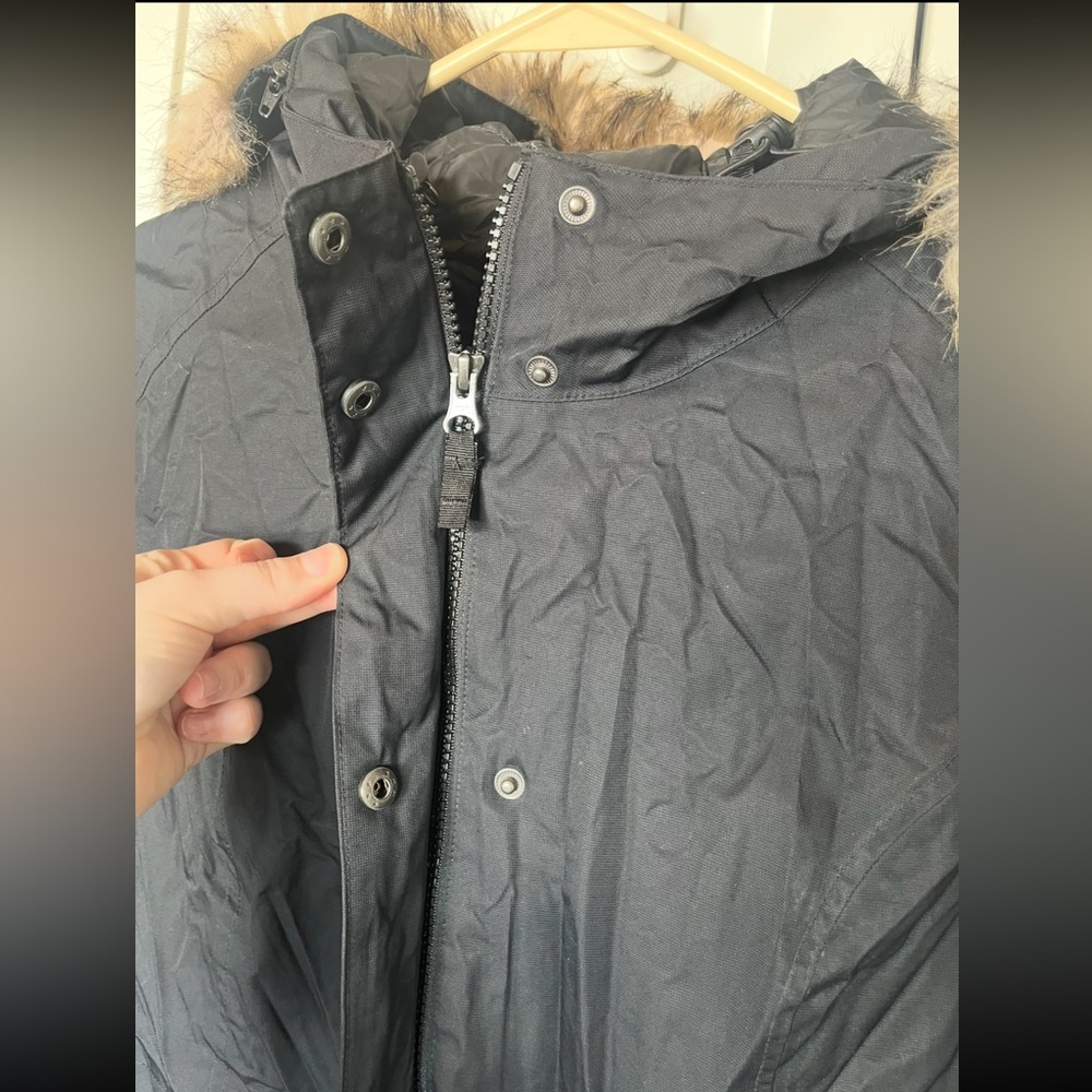 Eddie Bauer Weatheredge Down Hooded Winter Puffer Parka M - Picture 5 of 14